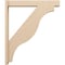 Ekena Millwork 5 1/2-in W x 34-in D x 40-in H Funston Block Rough Cedar Woodgrain TimberThane Outlooker, Primed Tan OUTUR055X34X40FST44RCPR - alternate 2